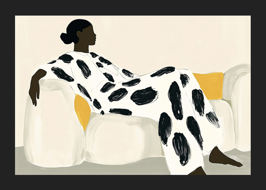 Uvoľnená elegancia v nadčasovej kráse a monochromatickej harmónii-12