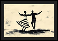 Black silhouettes dance vibrantly across the canvas-4