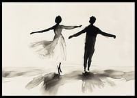 Dancing silhouettes in a poetic movement-2
