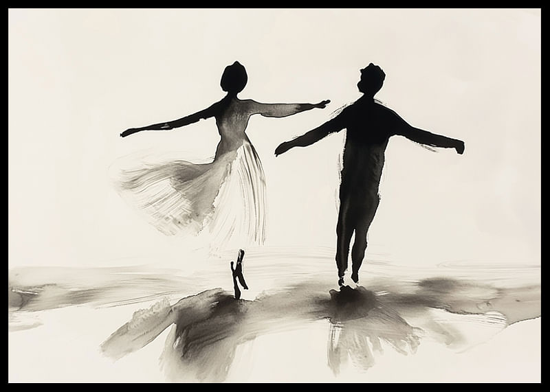 Dancing silhouettes in a poetic movement-12