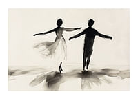 Dancing silhouettes in a poetic movement-1