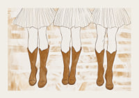Stylish boots in harmonious movement and dance-3