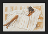 The quiet calm of relaxation on a soft sofa-5