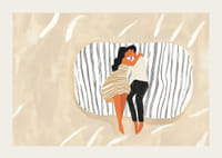 A szerelem és a közelség meghitt és harmonikus jelenete-3