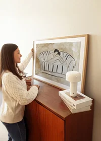 A relaxing illustration of an individual in contemplation-8