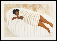 A resting figure is embraced by soft, earthy tones-2