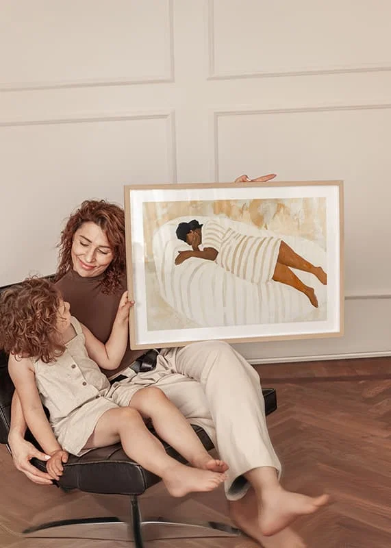 A resting figure is embraced by soft, earthy tones-12
