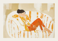 Avslappning och harmoni flödar från denna konstfulla poster-3