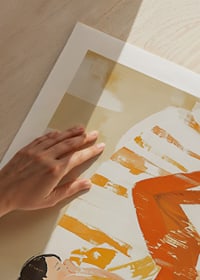 Relaxation and harmony flow from this artistic poster-9