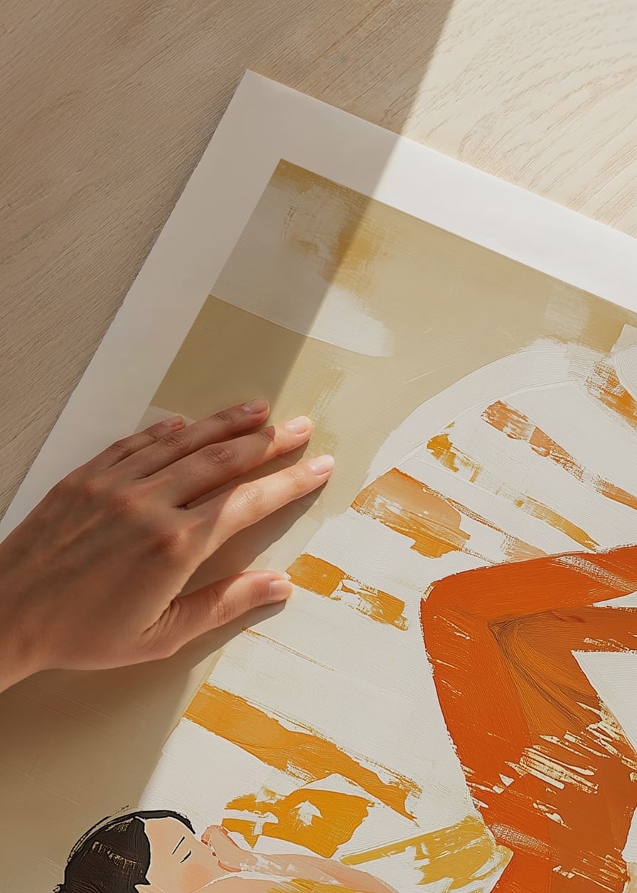 Relaxation and harmony flow from this artistic poster-12