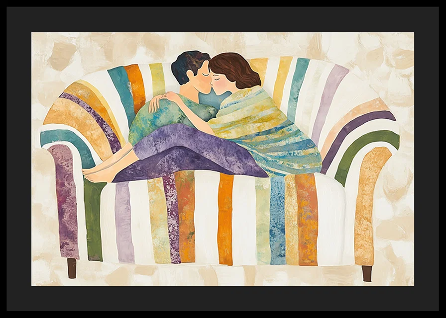 A colorful hug spreads warmth and love in the room-12