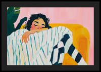 Farbenfrohe Träume in Ruhe werden in diesem ausdrucksstarken Gemälde festgehalten-4