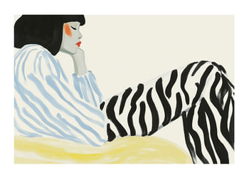Plakat Stylish Contemplation