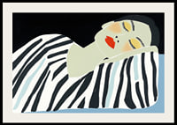 A serene beauty rests in an elegant, graphic expression-2