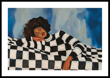 Poster Harmony In Squares