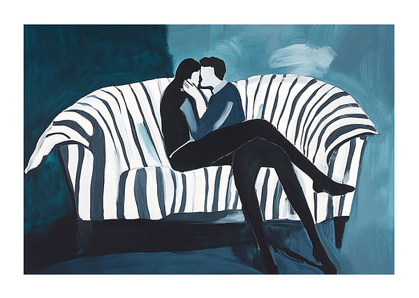 Plagát Embrace In Abstraction