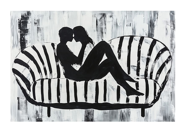 Plagát Monochrome Love
