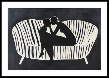 Poster Sofa Silhouettes