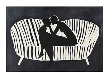 Poster Sofa Silhouettes