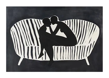 Poster Sofa Silhouettes