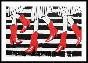 Poster Stripes And Soles