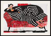 En fascinerande blandning av djärva mönster och livfulla färger-2