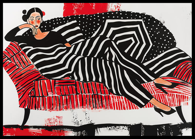 A fascinating mix of bold patterns and vibrant colors-12