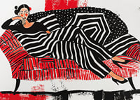 A fascinating mix of bold patterns and vibrant colors-7