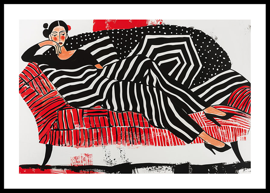 A fascinating mix of bold patterns and vibrant colors-12
