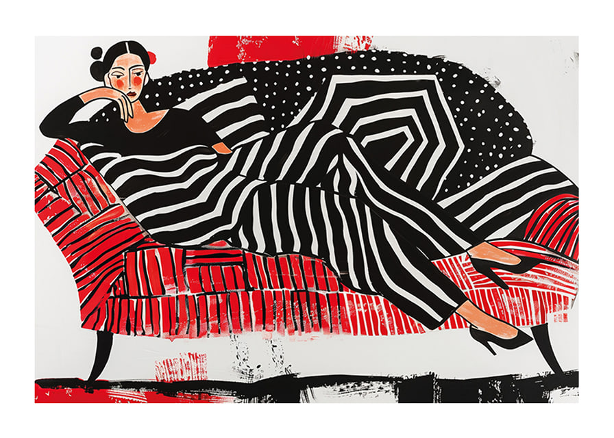 A fascinating mix of bold patterns and vibrant colors-12