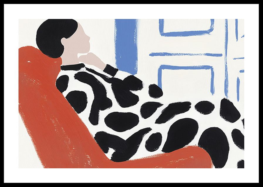A stylish blend of relaxed elegance and modern art-12