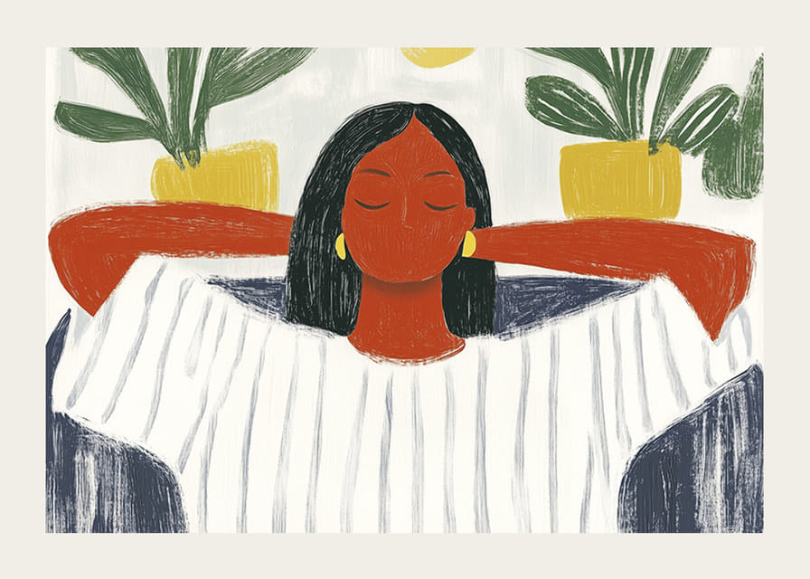 O scenă relaxantă care emană calm și armonie-12