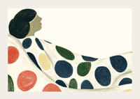 Elegans undersöks genom färgglada cirklar och mjuka linjer-3