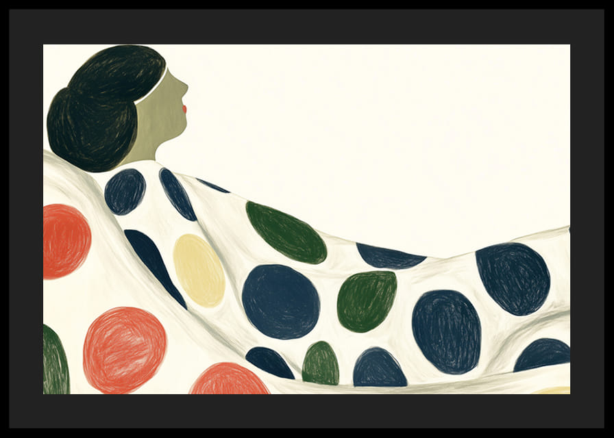 Elegans undersöks genom färgglada cirklar och mjuka linjer-12