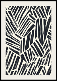 I motivi grafici in bianco e nero creano contrasti audaci-2