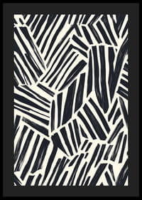 I motivi grafici in bianco e nero creano contrasti audaci-4