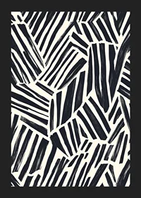 Grafiska svartvita mönster skapar djärva kontraster-5
