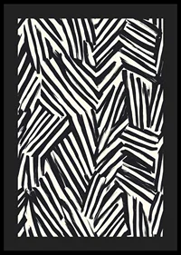 Dynamic black and white lines create visual energy-4