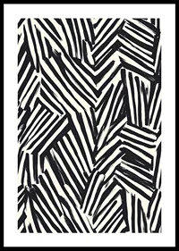 Dynamic black and white lines create visual energy-0