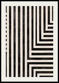 Dynamic lines in black and white create a hypnotic symphony-2