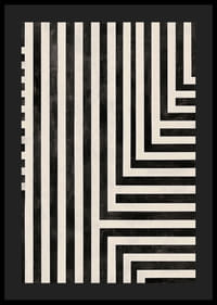 Dynamické línie v čiernej a bielej farbe vytvárajú hypnotickú symfóniu-4