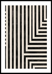 Dynamic lines in black and white create a hypnotic symphony-0