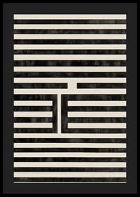 Hypnotická symetria čiernych a bielych čiar fascinuje a upokojuje-4