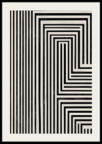 Hypnotiska linjer skapar en illusion av djup och rörelse-2