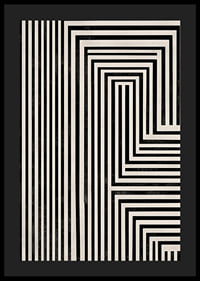 Hypnotiska linjer skapar en illusion av djup och rörelse-4