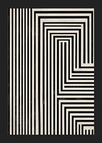 Hypnotiska linjer skapar en illusion av djup och rörelse-5
