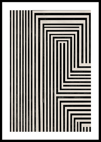 Poster Labyrinthine Lines