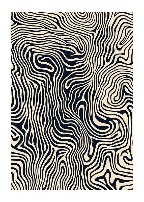 Plagát Flowing Currents