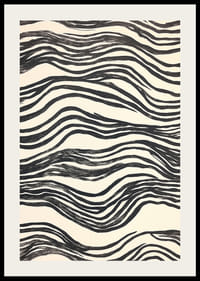 Des lignes douces en noir et blanc forment un motif harmonieux-2