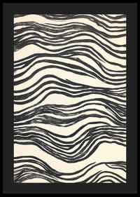 Des lignes douces en noir et blanc forment un motif harmonieux-4